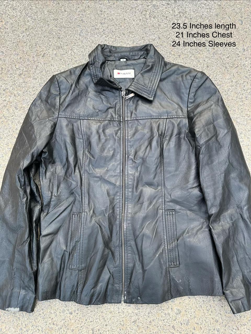 Fabiani – Minimalist Leather Jacket